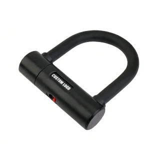 Heavy Duty Motorcycle U Lock Anti Theft A3 Steel Security Lock with Brass Keys Bicycle Lock