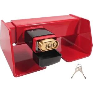 Heavy Duty Shipping Container Door Lock Bar 3/16″ Steel Cargo Lock Keyless Combination Security for Containers