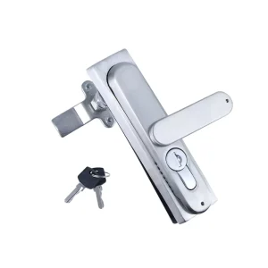 Heavy Duty Stainless Steel Cylindrical Lock ANSI Grade 1 Security 142mm Backset Silvery Finish Wire Drawn Polished 1 Key 3D