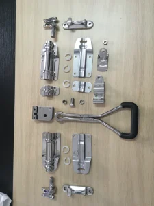 Heavy Duty Truck Trailer Container Door Lock Assembly Stainless Steel Complete Cargo Box Door Latch Lock Set with Handle
