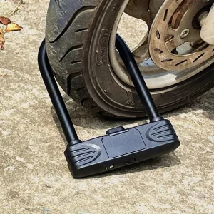 Heavy Duty U Shaped Combination Padlock Bicycle Motorcycle and Electric Scooter Anti Theft Mechanical Combination Lock