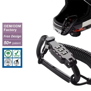 Helmet Password Lock for All Vehicle Types
