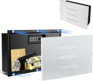 Hidden Wall Storage Compartment Combination Lock Durable Metal Construction Fits 16″ Studs