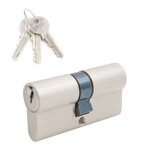 High Quality 6 Pin Door Cylinder Lock Solid Brass Steel Zinc Alloy For Wooden Doors Modern Style Anti Theft ABS 50mm Backset