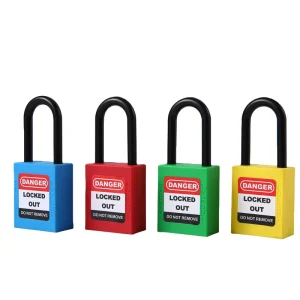 High Quality BOYUE PL38 KD Nylon Security Lockout Padlocks CE Certified Master Key for Industrial Safety & Lockout Tagout