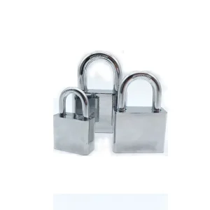 High Quality Durable 50MM Square Type Industrial Pad Locks Custom Security Square Key Iron Waterproof Anti Theft Eco Friendly