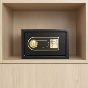 High Quality Electronic Home Office Safe Box Luxury Safe Locker Security Password Key Lock Safe Box for Hotel