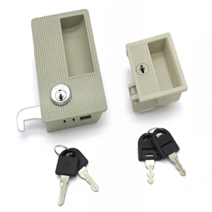 High Quality Iron Cabinet Door Locks ABS Plastic Handle with Keys Unlock for Cabinets