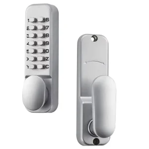 High Quality Security Mechanical Push Button Door Lock Password Keypad Front Door Lock Digital Keyless Combination Cabinet Lock