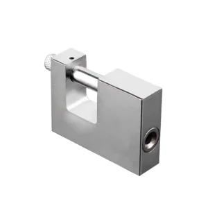High Quality Shipping Container Heavy Duty Cabinet Door Lock Safety Anti Theft Rectangular Portable Mechanical Key Padlock