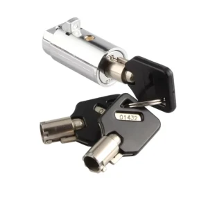 High Quality Vend Lock Cylinder for T Handle Security Lock Vending Machine Zinc Alloy Plug Lock with Tubular Cylinder