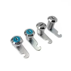 High Quality Zinc Alloy Polished Drawer Lock for Cabinet and Oven Handle CAM Lock
