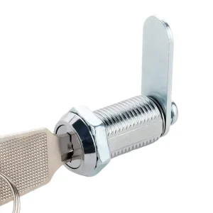 High Security 12mm Zinc Alloy Lock Cylinder with Two Keys Industrial Cabinet Cam Lock