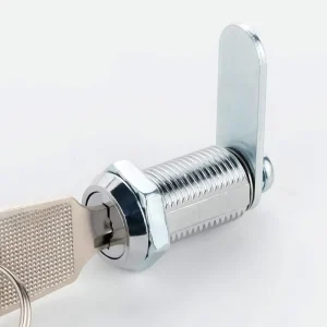 High Security 12mm Zinc Alloy Micro Lock Cylinder with Two Keys Industrial Cabinet Cam Lock