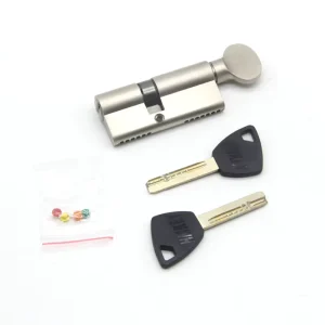 High Security 60mm Brass Euro Door Lock Cylinder with Key