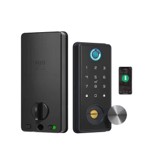 High Security Aluminum Alloy Fingerprint TTLOCK TUYA APP Control Smart Deadbolt Door Lock