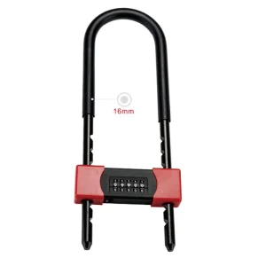 High Security Bicycle Combination Key U-Lock