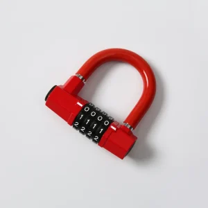 High-Security Bicycle Combination U-Lock