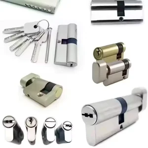 High Security Brass Door Lock Cylinders High Quality Materials with Multiple Safety Protection Cylinder Lock