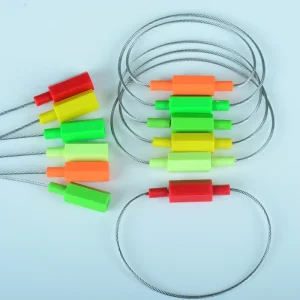 High Security Cargo Container Truck Plastic Lock With Logo Cable Seal