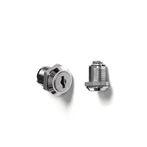 High-Security Cylinder Mailbox Tubular Cam Lock Zinc Alloy ANSI Grade 2 Chrome for Safe Boxes and File Cabinets
