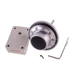 High Security Gun Safe Combination Lock with Durable Mechanical Dial and Ring Locks Waterproof and Anti Theft Password Unlock