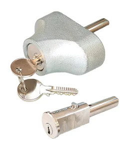 High Security Heavy Duty Roller Shutter Bullet Lock Oval Security Shutter Lock for Warehouse Shop Front & Garage Door