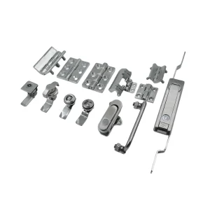 High Security Key Operated Industrial Panel Locks Hinges Handle Rod for Distribution Box Machine Control