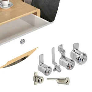 High Security Lock Cylinder with Various Latches Zinc Alloy for Industrial Use