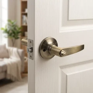 High Security Mechanical Lock with Key Anti Theft Front Door Handle Key Lock Heavy Duty Mechanical Locks for House Office