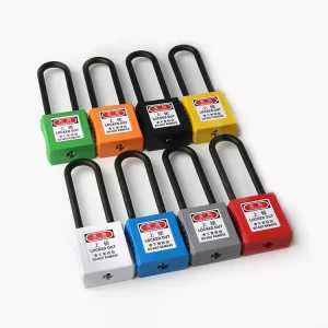 High Security Nylon 76mm Length Shackle Safety Padlock Locks