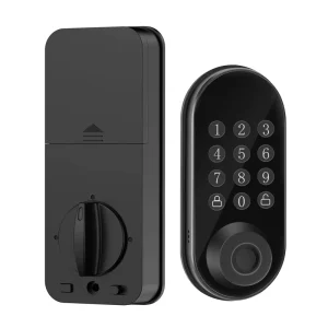 High Security Smart Lockdoor Keyless Electronic Tuya Adjustable Latch Digital Deadbolt Smart Door Lock With Fingerprint
