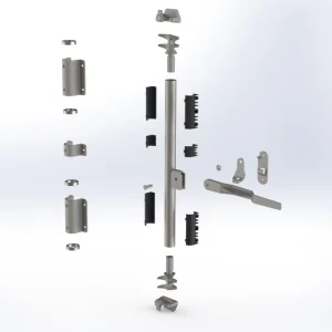 High Strength Truck Container Door Locking Set Shipping Container Door Lock Rod for ISO Container Door Security