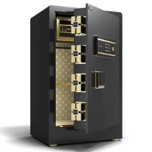 Home Security Electronic Safe Box with Combination Lock Deposit Box for Office Hotel Safety Storage