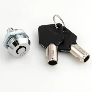 Hot Selling 18mm Push Cam Lock Cylinder 2 Key Cabinet Door High Security Zinc Alloy New Title