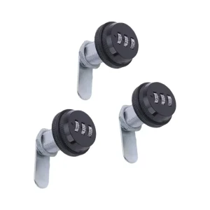 Hot Selling Quality 90 Degree Rotation Cabinet 3 Digit Combination Mailbox Lock Cam Lock for Drawer