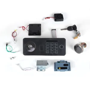 IPE PANEL High Quality Combination Lock with Key + Pin + Fingerprint Easy to Operate Assemble for Doors