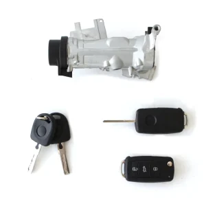 Ignition Switch Lock Cylinder for Jetta, Eos, Golf, Rabbit and Tiguan 1.8L L4 1K0905851B 1K0905841 1K0905865
