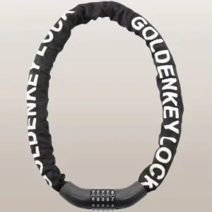 Indoor Outdoor Bicycle Security Chain Lock with 5-Digit Combination