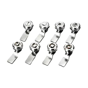 Industrial Cabinet Lock Stainless Steel MS705 Triangle Tubular Lock Cylinders Electriacal Box Cam Lock Cabinet