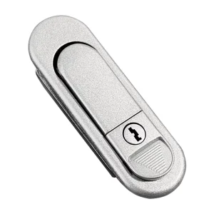 Industrial Security Swing Handle Lock Cabinet Panel Lock with 180 Rotation Easy Installation Stainless Steel Polished Finish