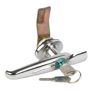 Industrial Stainless Steel Zinc Alloy Cylindrical Server Rack Lock with 2 Keys