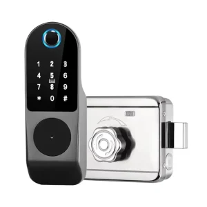 Intelligent Home Digital Electronic Door Lock Access Control Lock Wifi Tuya App Card Fingerprint Password Smart Door Lock
