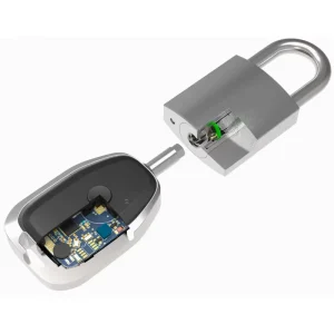 Intelligent Steel Door Padlock for Industry Easy to Trace Unlocking and Locking Records for Responsibility