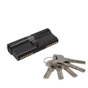 Intelliware 1K2912 High Security Euro Profile Black Door Lock Cylinder