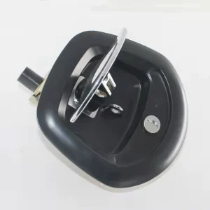 Iron Material Galvanized Finish Whale Tail Locking Compression Latch Black Zinc Alloy Central Locks Paddle Latch