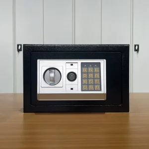 Iron Smart Code Lock Modern Design Secure Safe for Home Office Living Room Bedroom Use