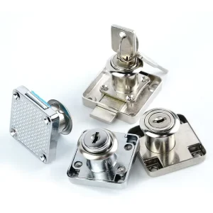 Iron Zinc Cupboard Wooden Door Mailbox Drawer Glass Cabinet Lock with Keys