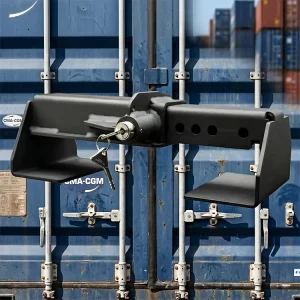 JH Mech Cargo Door Lock Use with Cam Bar Style Shipping Container Locks Semi Trailers Red Steel Shipping Container Lock Box