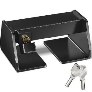 JH Mech Heavy Duty Container Lock Reinforced Black Alloy Steel Cargo Door Lock